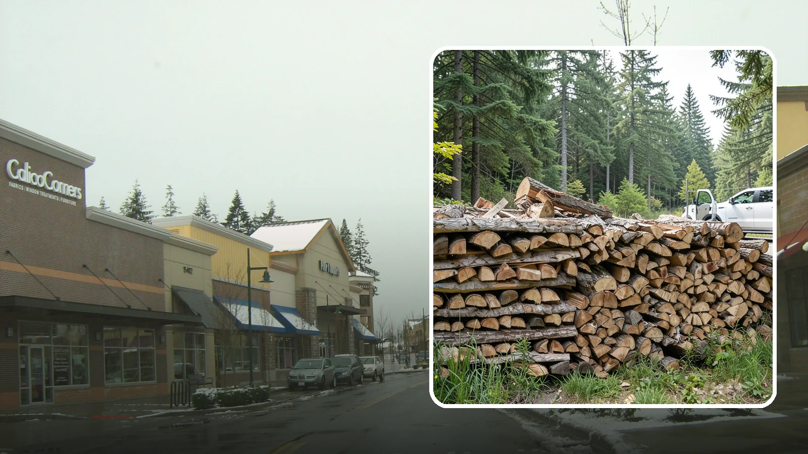 Bulk Firewood in Mill Creek, Snohomish County, WA - We supply firewood in large bulk quantities at volume pricing for households and properties that burn a lot through the long PNW...