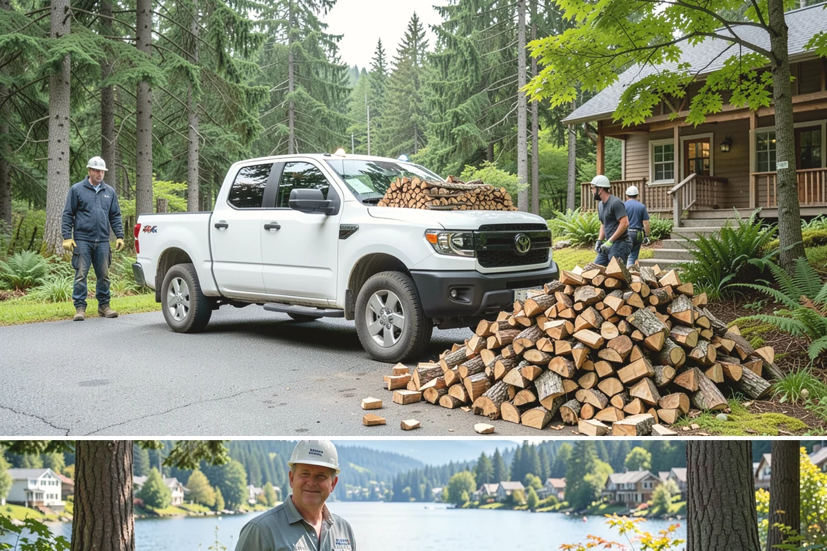 Bulk Firewood in Milton, King County, WA - Order bulk wood in late summer or early fall to secure a full winter's supply before demand peaks.