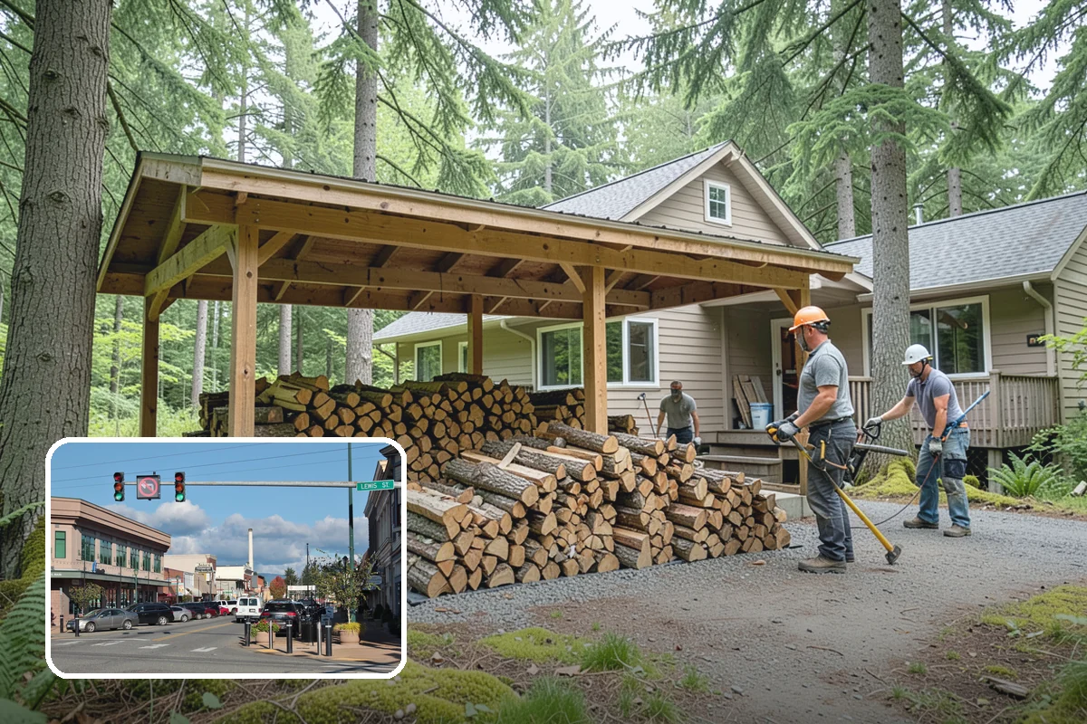 Bulk Firewood in Monroe, Snohomish County, WA - Lower per-unit cost through volume pricing