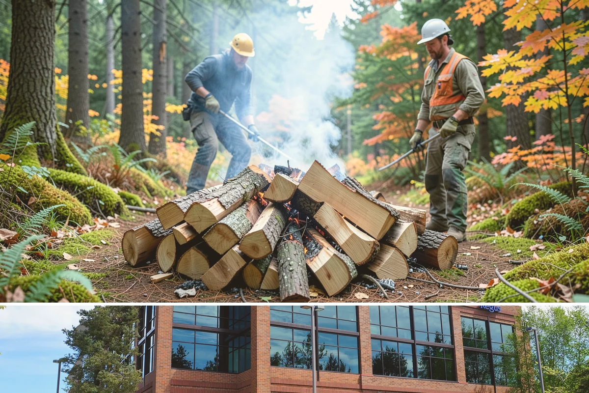 Bulk Firewood in Mountlake Terrace, WA - Order bulk wood in late summer or early fall to secure a full winter's supply before demand peaks.