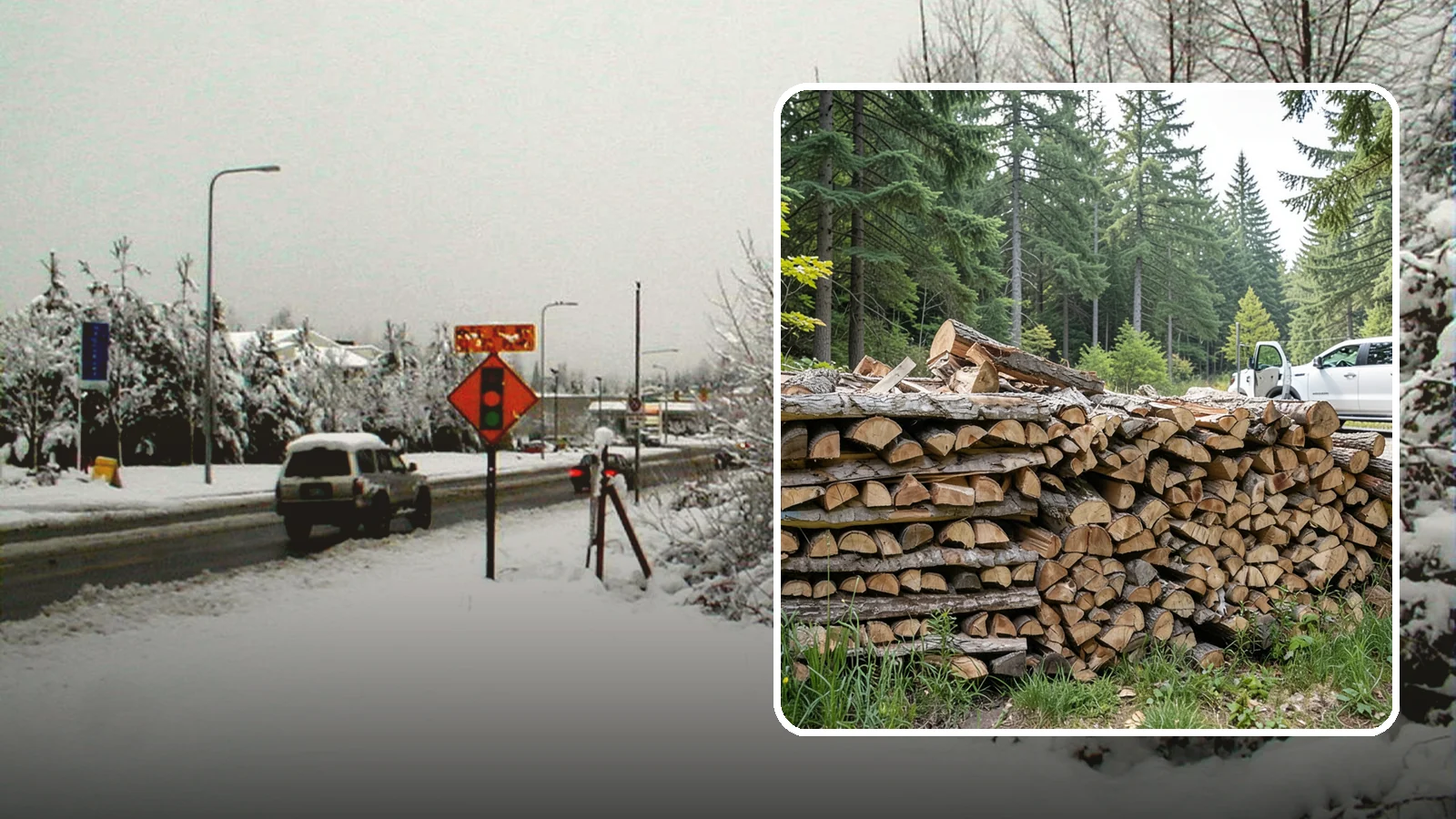 Bulk Firewood in Newcastle, King County, WA - We supply firewood in large bulk quantities at volume pricing for households and properties that burn a lot through the long PNW...