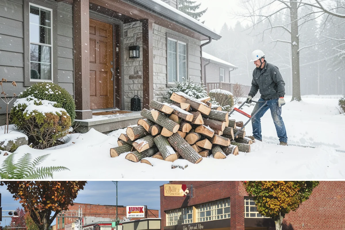 Bulk Firewood in Puyallup, Pierce County, WA - Order bulk wood in late summer or early fall to secure a full winter's supply before demand peaks.