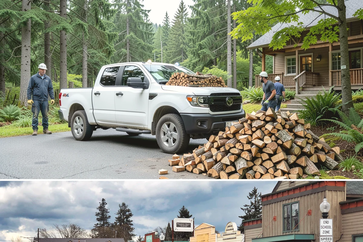 Bulk Firewood in Roy, Pierce County, WA - Order bulk wood in late summer or early fall to secure a full winter's supply before demand peaks.