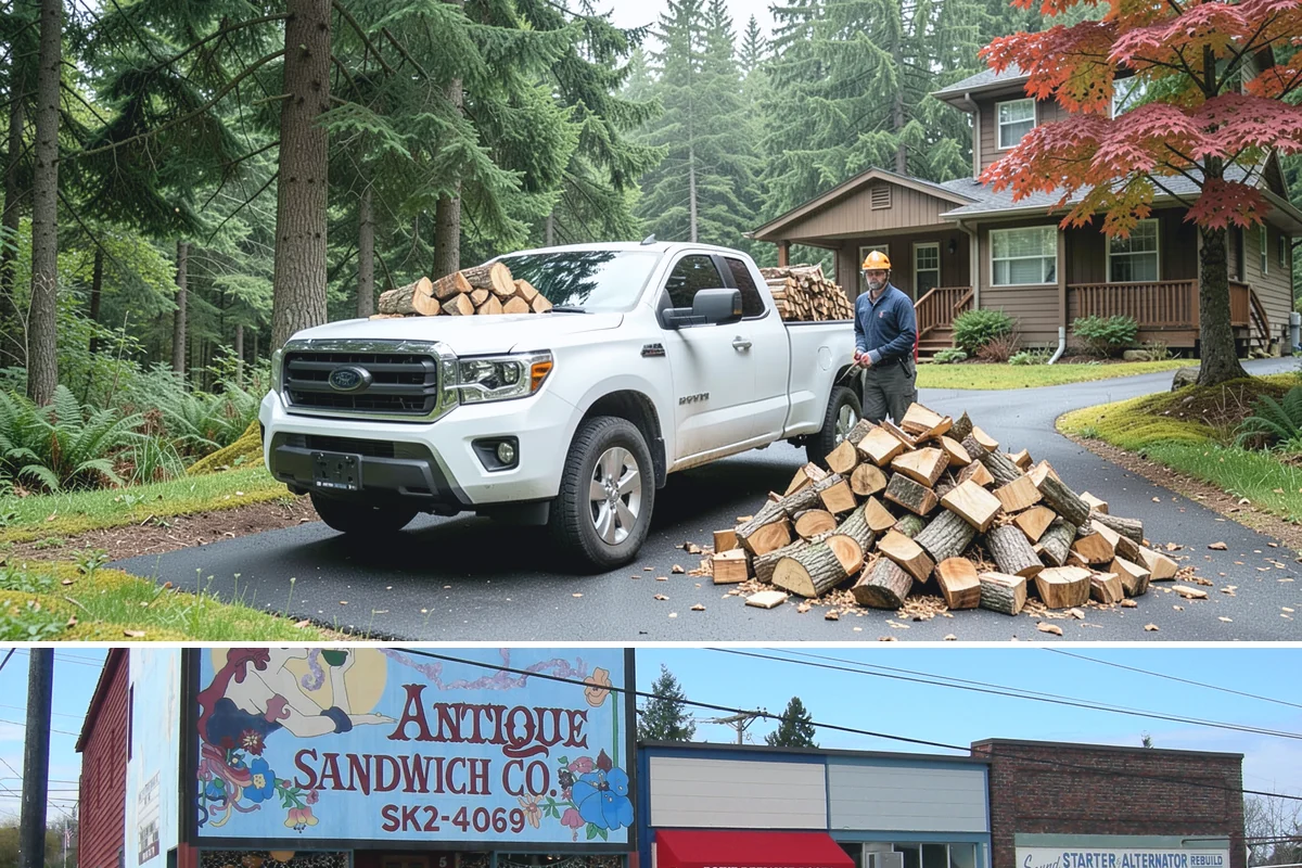 Bulk Firewood in Ruston, Pierce County, WA - Order bulk wood in late summer or early fall to secure a full winter's supply before demand peaks.