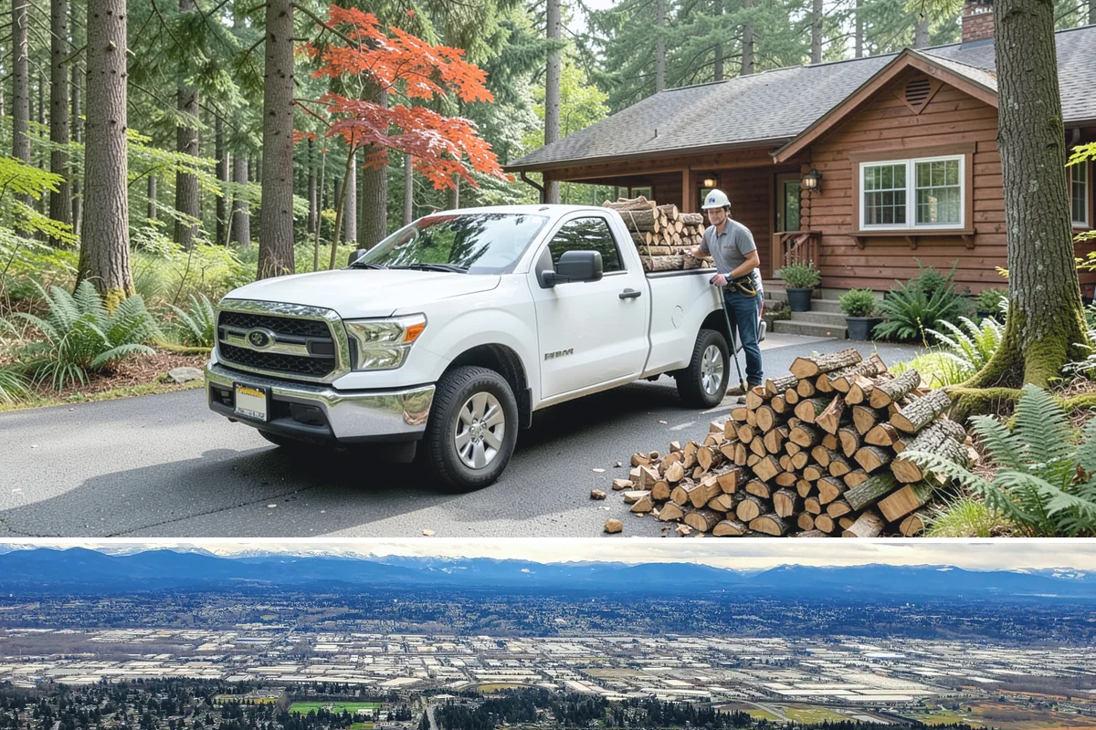 Bulk Firewood in SeaTac, WA - Order bulk wood in late summer or early fall to secure a full winter's supply before demand peaks.