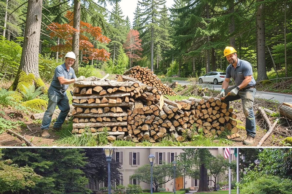Bulk Firewood in Woodinville, King County, WA - Order bulk wood in late summer or early fall to secure a full winter's supply before demand peaks.