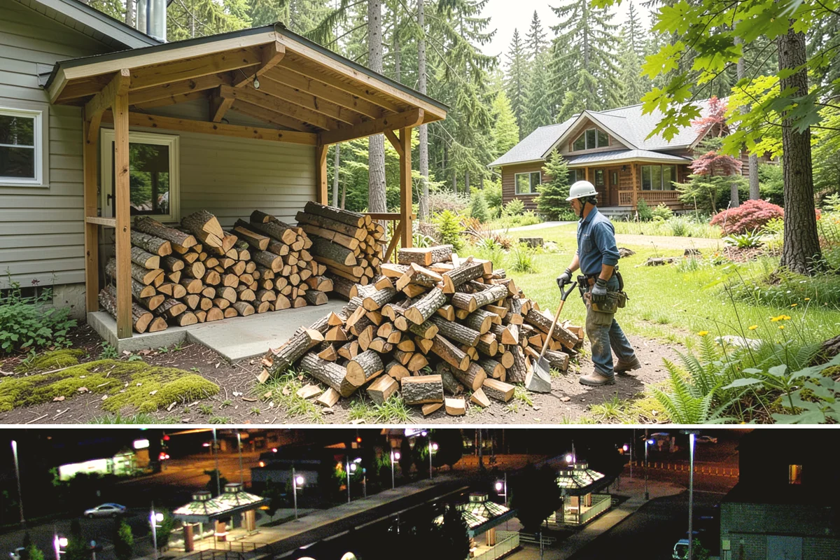 Bundle Firewood in Auburn, King County, WA - Bundles stay popular year-round but move fastest heading into the wet fall and winter burning months.