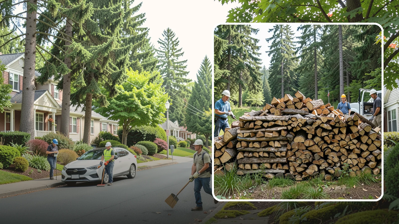 Bundle Firewood in Beaux Arts Village, King County, WA - Convenient shrink-wrapped bundles of seasoned firewood sized for a single evening burn.