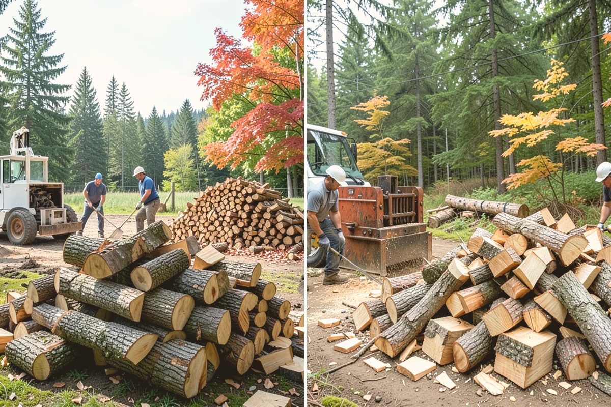 Bundle Firewood in Bellevue, King County, WA - Choose your bundle count online or by phone