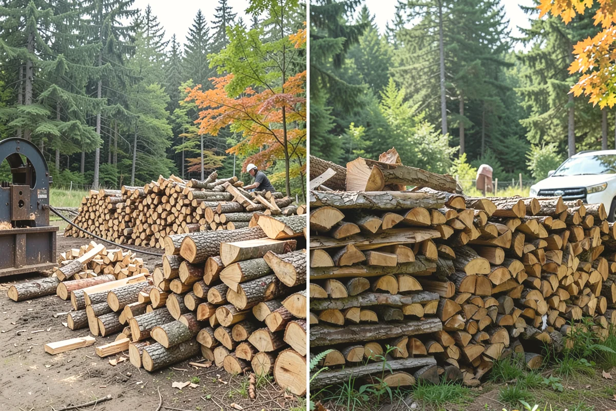 Bundle Firewood in Black Diamond, King County, WA - Choose your bundle count online or by phone