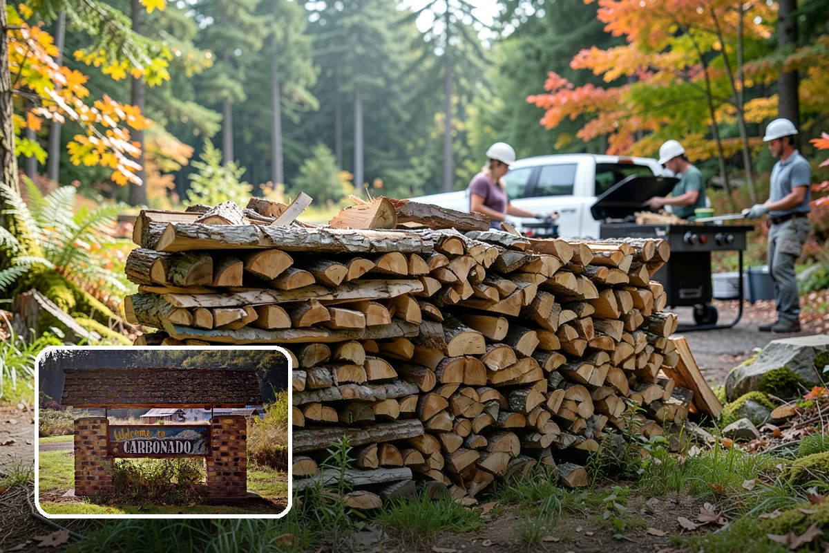 Bundle Firewood in Carbonado, Pierce County, WA - Grab-and-go convenience with no stacking required