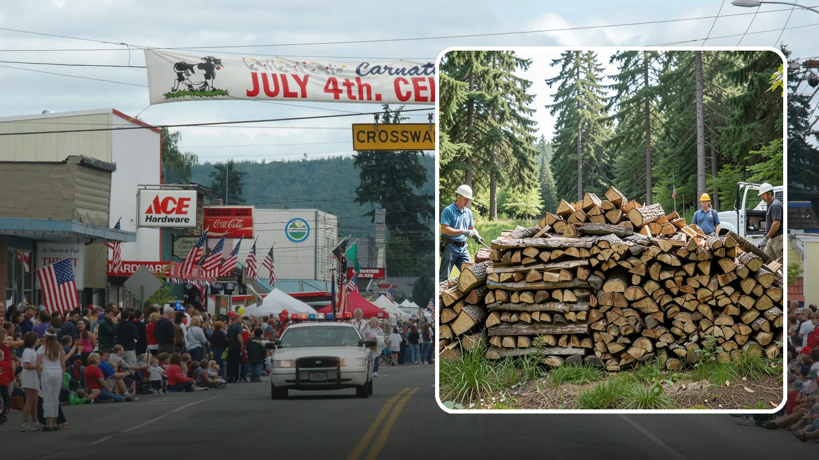 Bundle Firewood in Carnation, King County, WA - Convenient shrink-wrapped bundles of seasoned firewood sized for a single evening burn.
