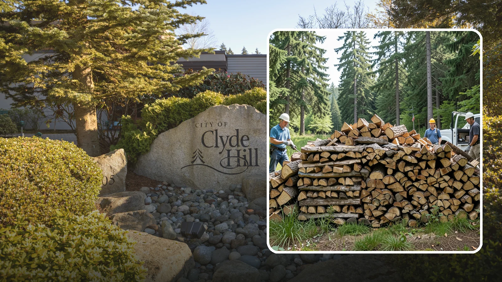 Bundle Firewood in Clyde Hill, King County, WA - Convenient shrink-wrapped bundles of seasoned firewood sized for a single evening burn.
