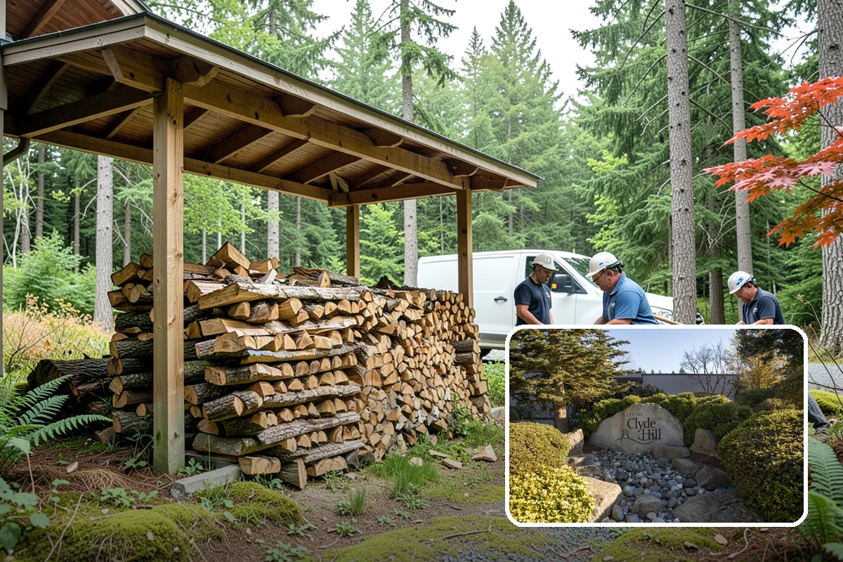 Bundle Firewood in Clyde Hill, King County, WA - Grab-and-go convenience with no stacking required