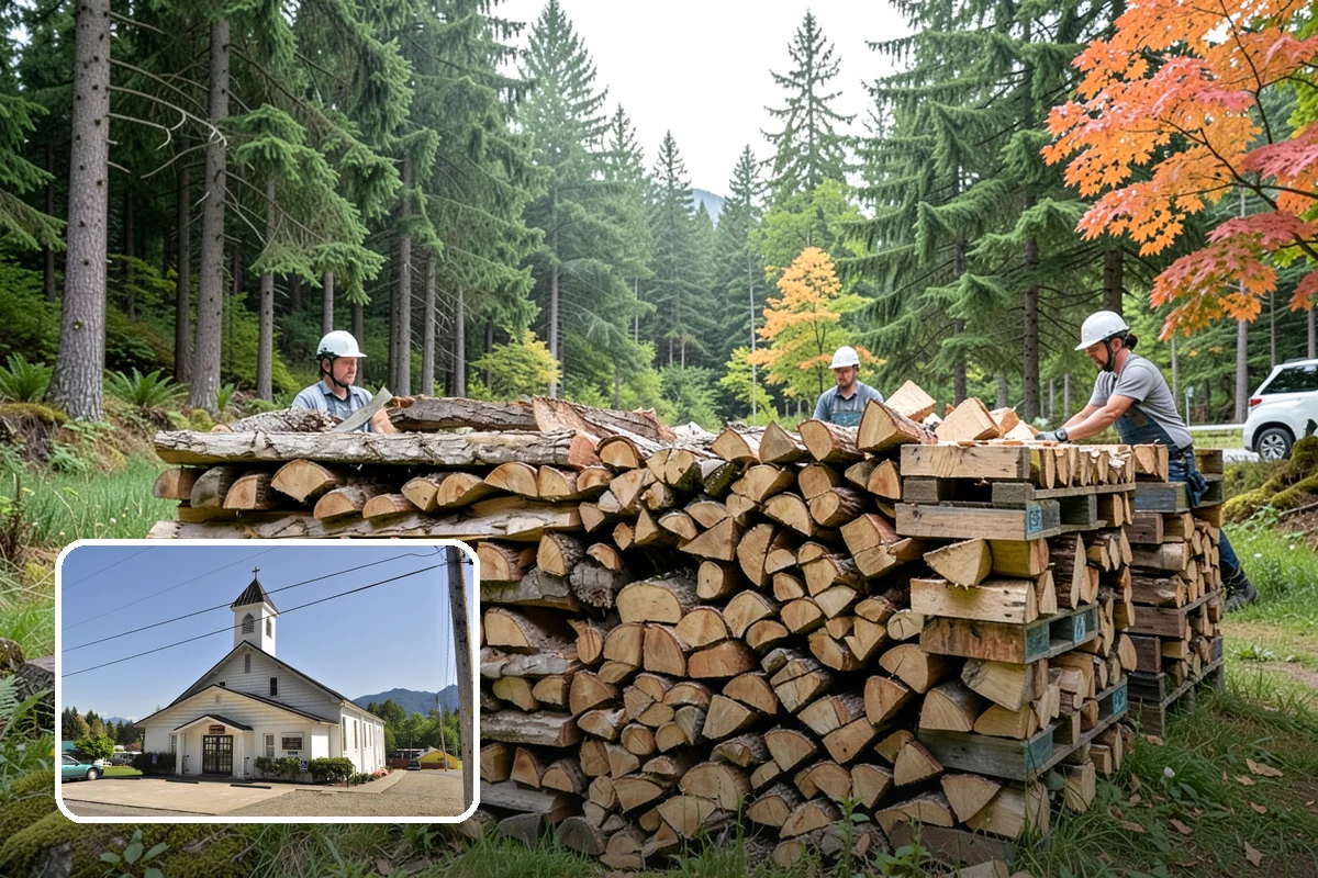 Bundle Firewood in Concrete, Skagit County, WA - Grab-and-go convenience with no stacking required