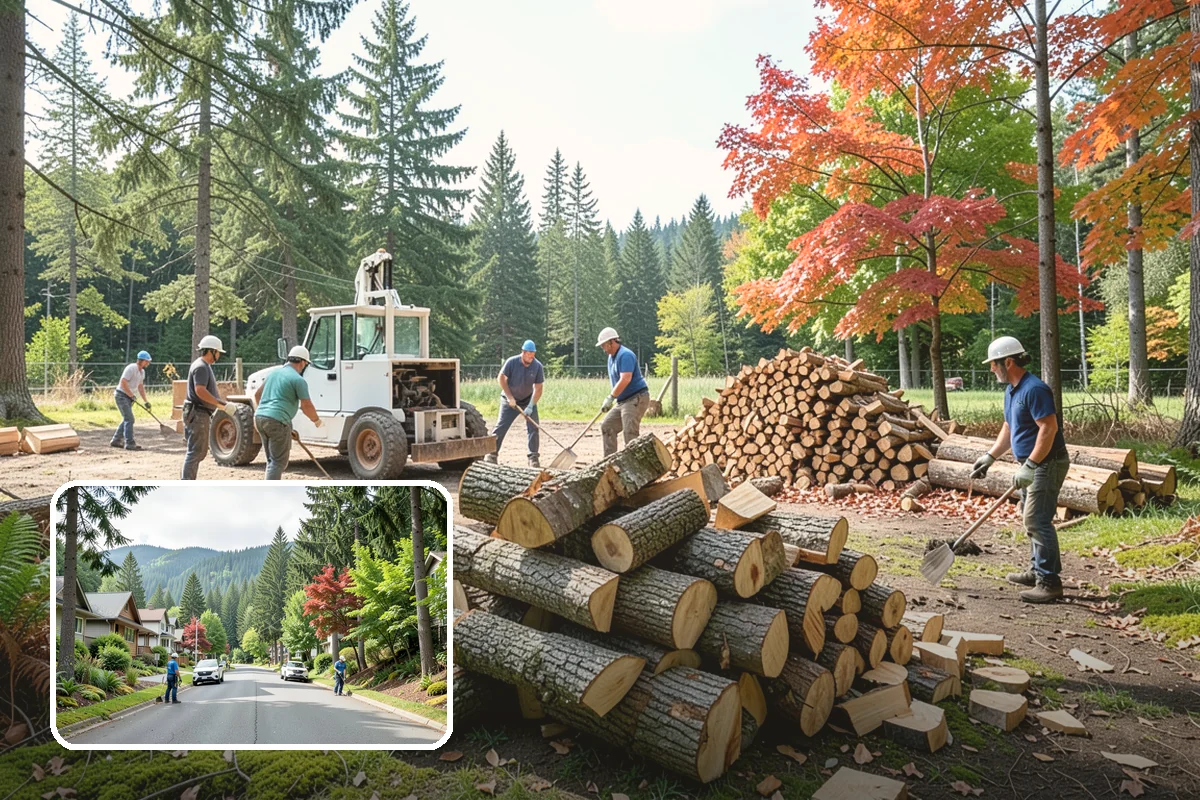Bundle Firewood in Darrington, WA - Grab-and-go convenience with no stacking required