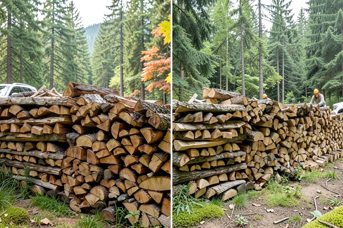 Bundle Firewood in DuPont, Pierce County, WA - Choose your bundle count online or by phone