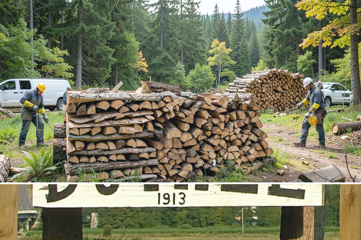 Bundle Firewood in Duvall, King County, WA - Bundles stay popular year-round but move fastest heading into the wet fall and winter burning months.