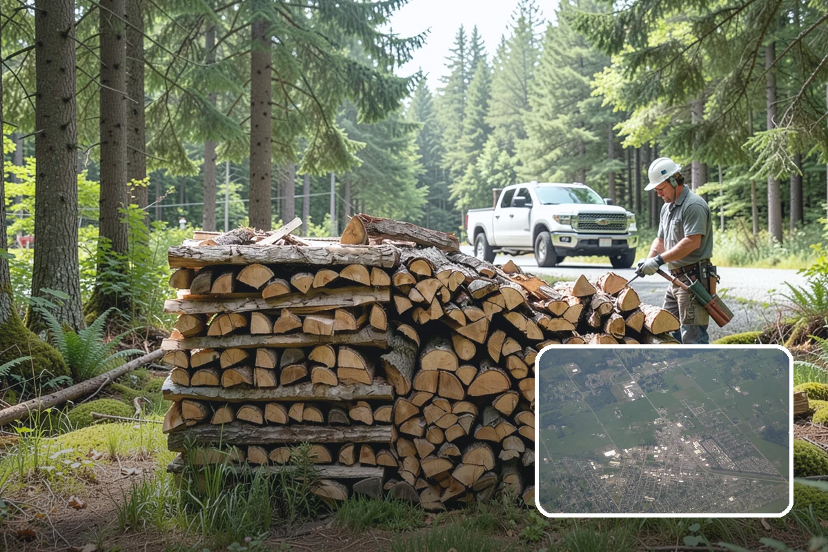 Bundle Firewood in Enumclaw, King County, WA - Grab-and-go convenience with no stacking required