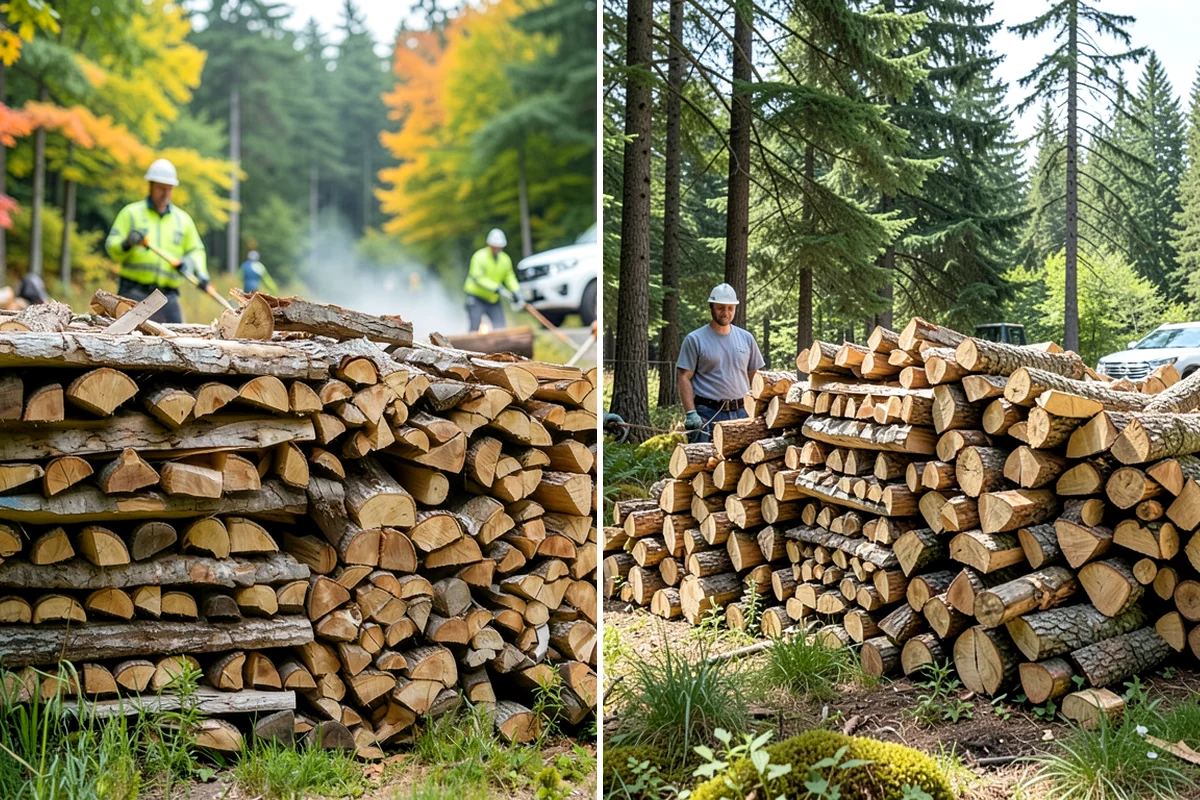 Bundle Firewood in Enumclaw, King County, WA - Choose your bundle count online or by phone