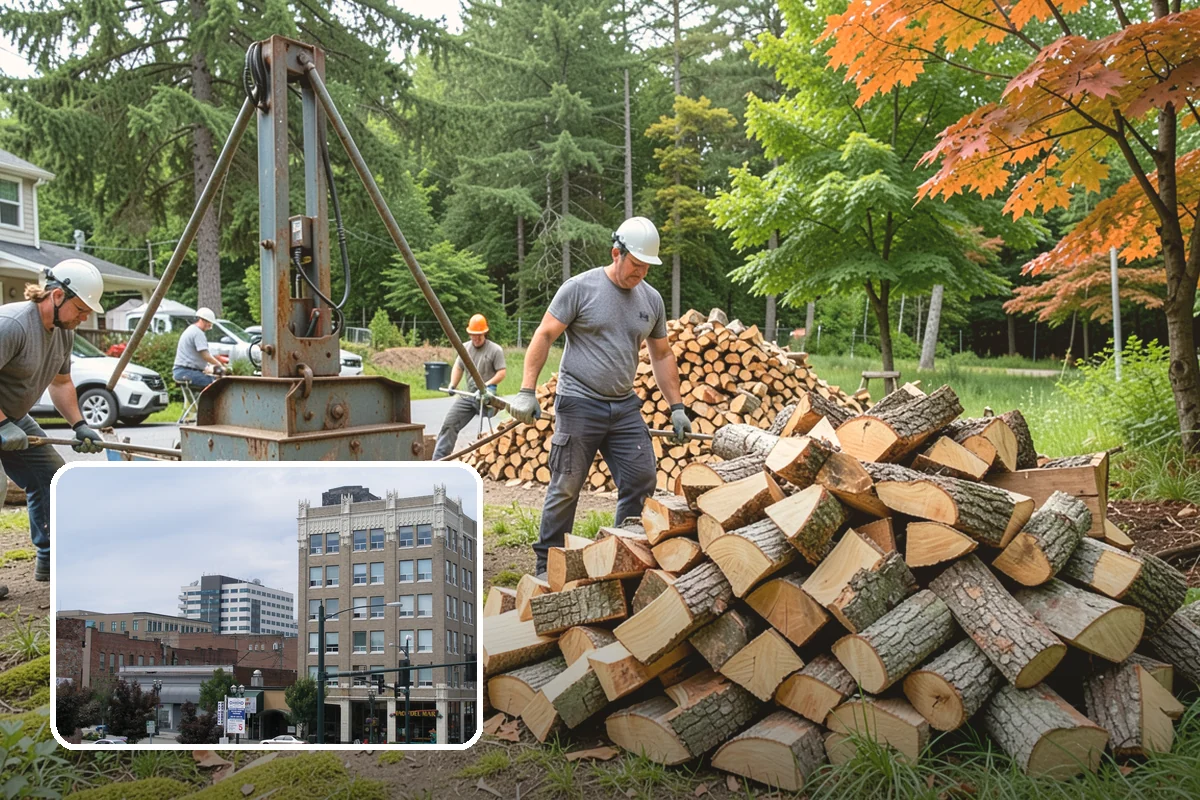 Bundle Firewood in Everett, Snohomish County, WA - Grab-and-go convenience with no stacking required