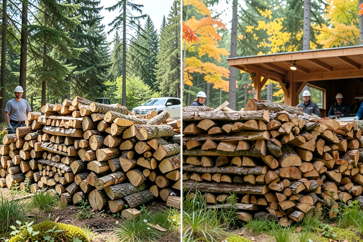 Bundle Firewood in Gig Harbor, Pierce County, WA - Choose your bundle count online or by phone