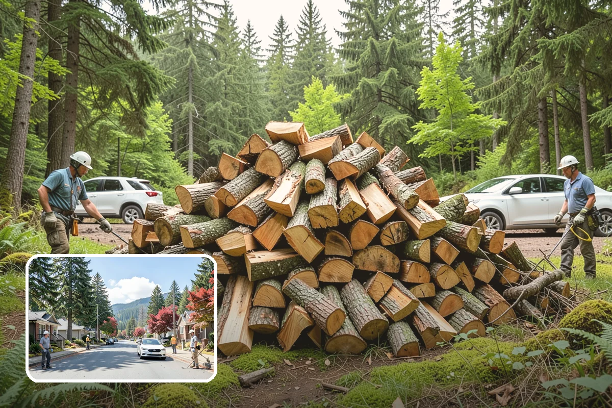 Bundle Firewood in Hunts Point, King County, WA - Grab-and-go convenience with no stacking required