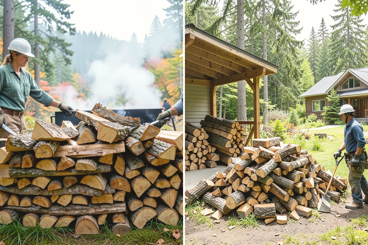 Bundle Firewood in Issaquah, King County, WA - Choose your bundle count online or by phone
