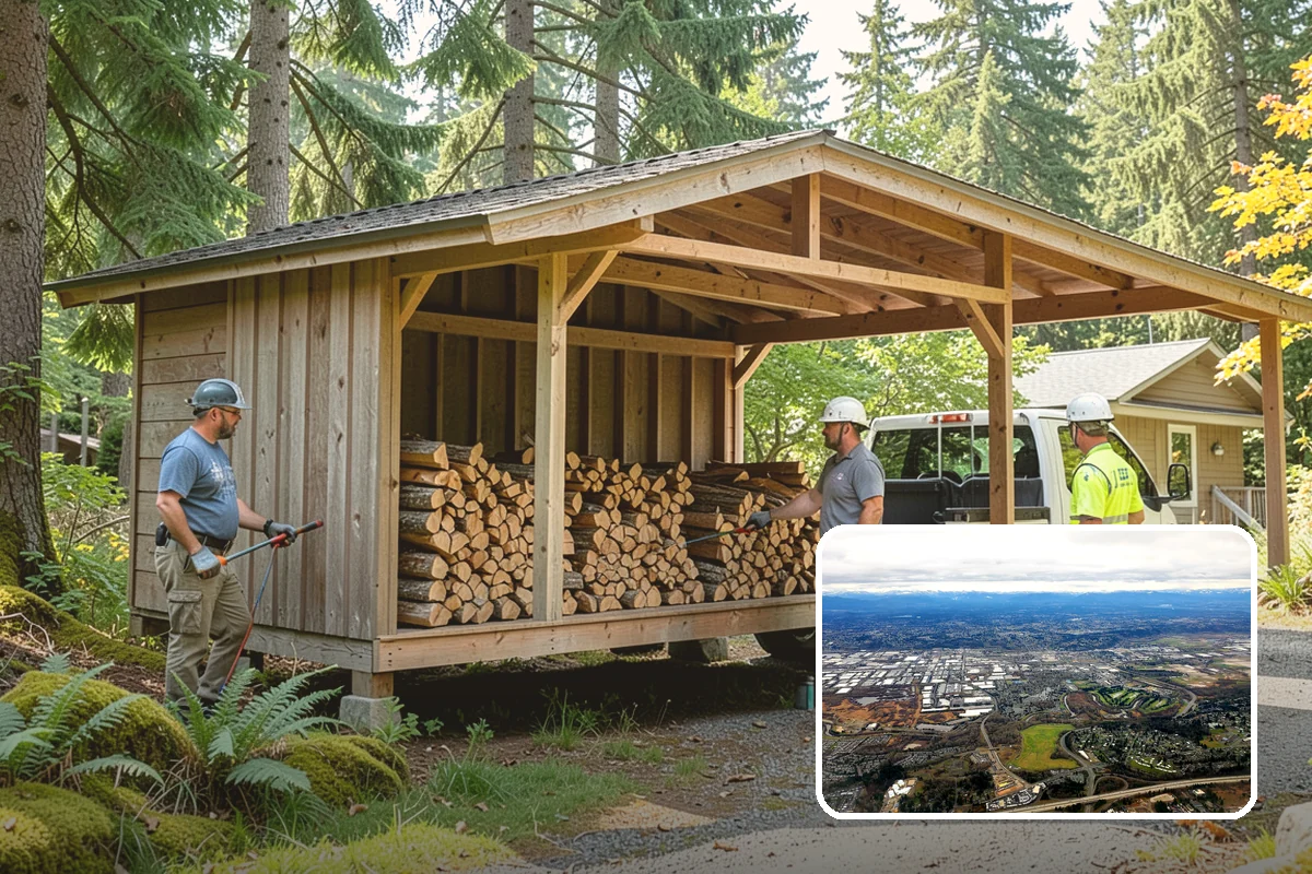 Bundle Firewood in Kent, King County, WA - Grab-and-go convenience with no stacking required