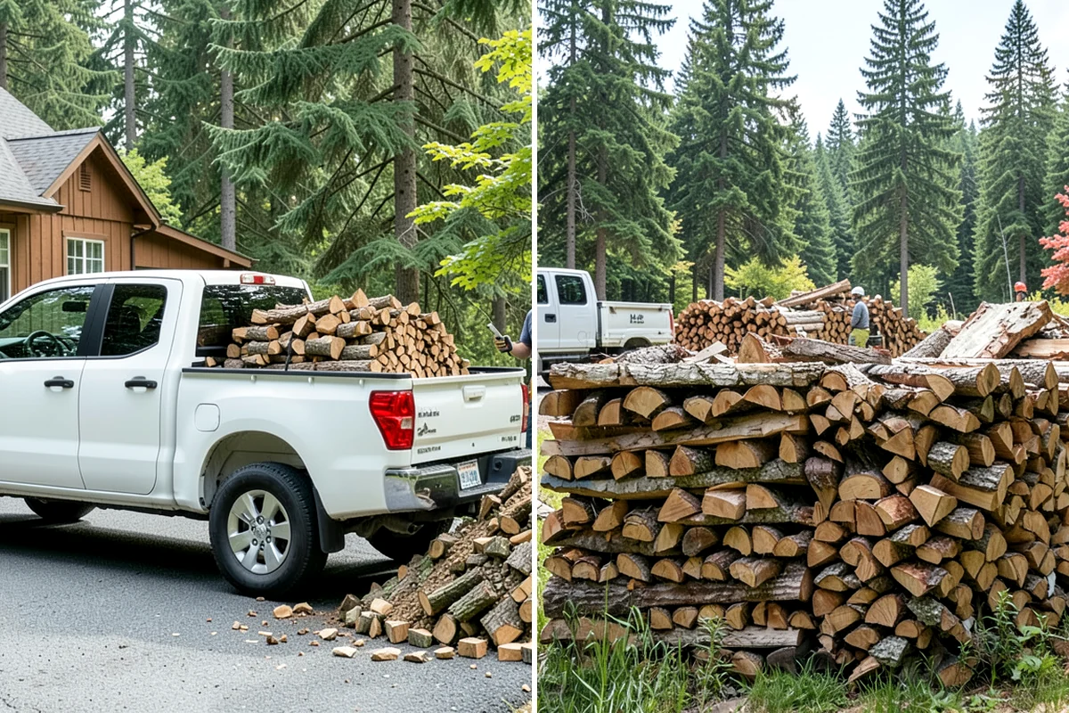 Bundle Firewood in Lake Forest Park, King County, WA - Choose your bundle count online or by phone