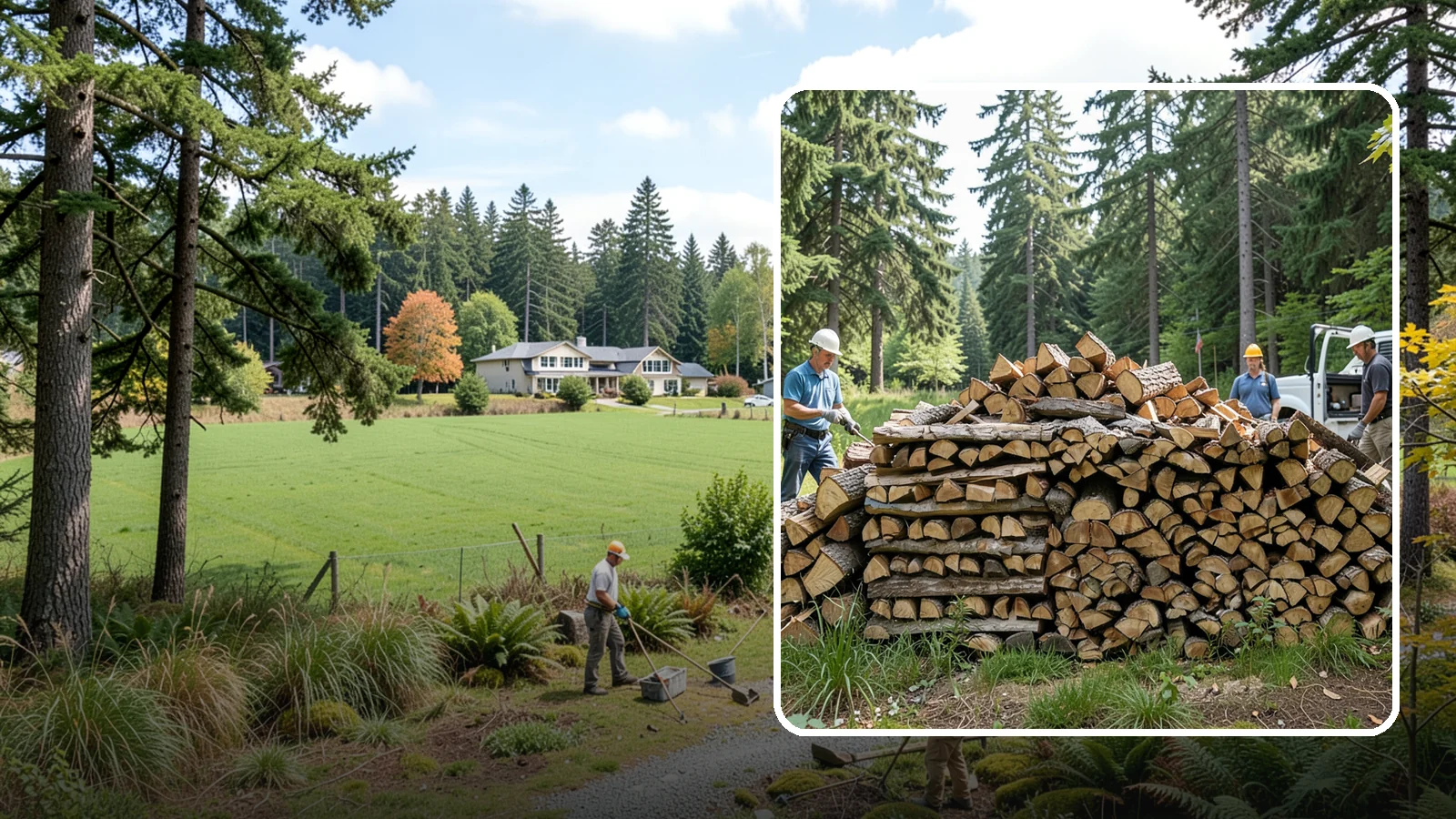 Bundle Firewood in Lyman, WA - Convenient shrink-wrapped bundles of seasoned firewood sized for a single evening burn.