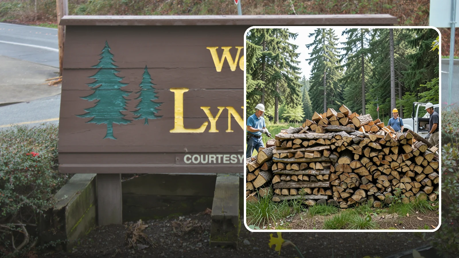 Bundle Firewood in Lynnwood, Snohomish County, WA - Convenient shrink-wrapped bundles of seasoned firewood sized for a single evening burn.