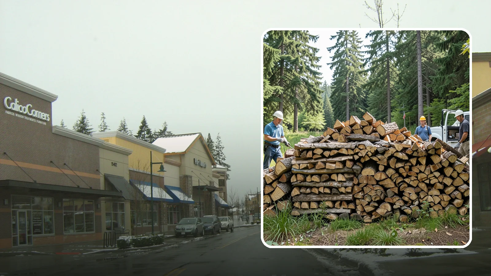 Bundle Firewood in Mill Creek, Snohomish County, WA - Convenient shrink-wrapped bundles of seasoned firewood sized for a single evening burn.