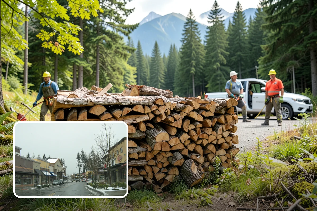 Bundle Firewood in Mill Creek, Snohomish County, WA - Grab-and-go convenience with no stacking required