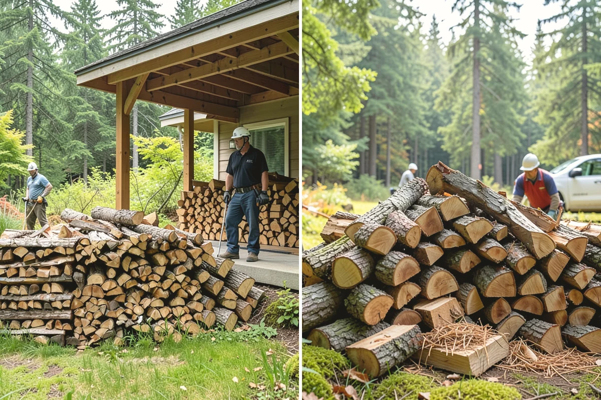 Bundle Firewood in Mill Creek, Snohomish County, WA - Choose your bundle count online or by phone
