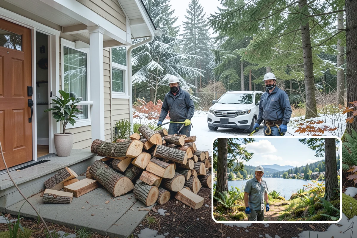 Bundle Firewood in Milton, King County, WA - Grab-and-go convenience with no stacking required
