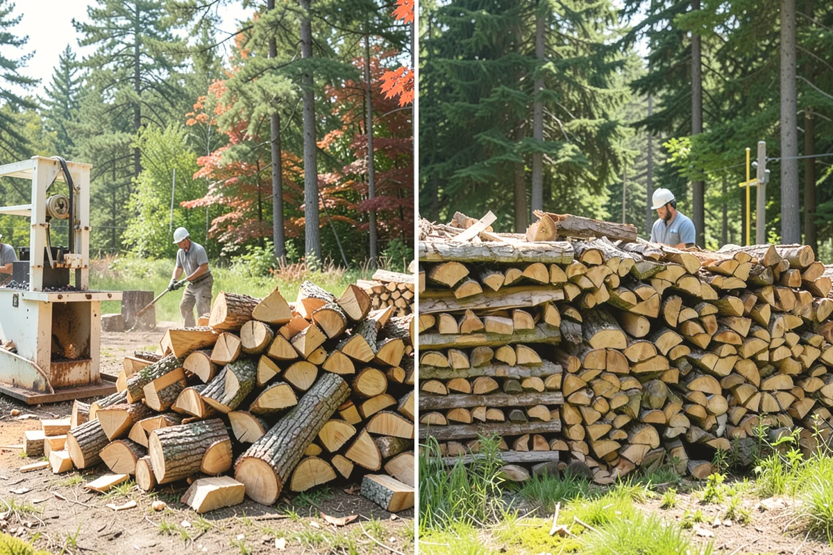 Bundle Firewood in Monroe, Snohomish County, WA - Choose your bundle count online or by phone