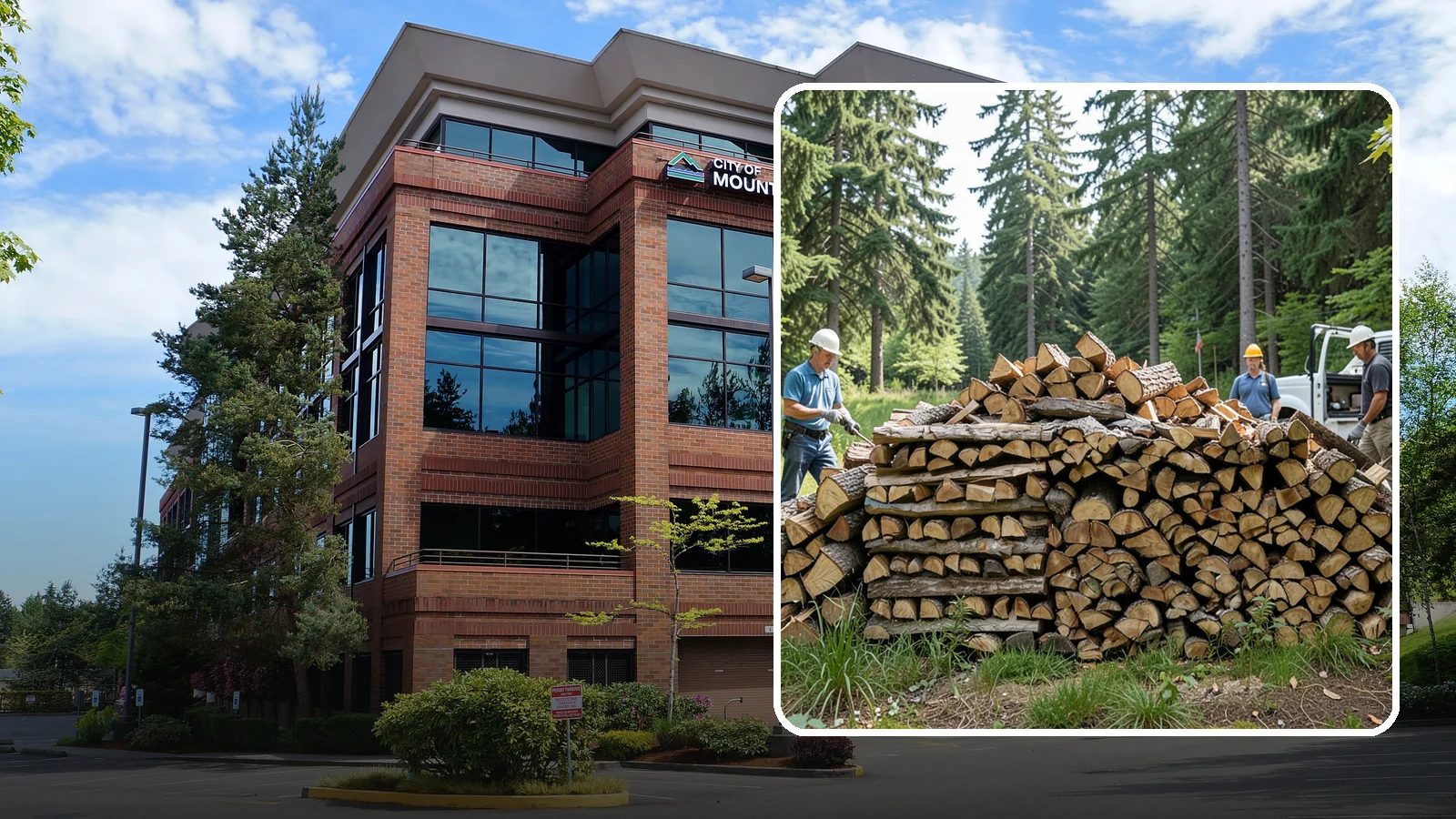 Bundle Firewood in Mountlake Terrace, WA - Convenient shrink-wrapped bundles of seasoned firewood sized for a single evening burn.