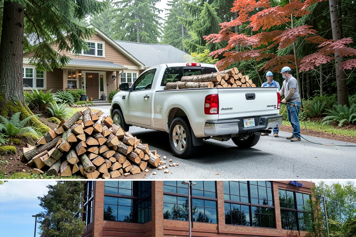 Bundle Firewood in Mountlake Terrace, WA - Bundles stay popular year-round but move fastest heading into the wet fall and winter burning months.