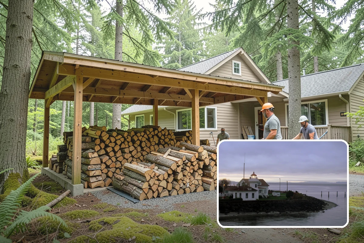 Bundle Firewood in Mukilteo, Snohomish County, WA - Grab-and-go convenience with no stacking required
