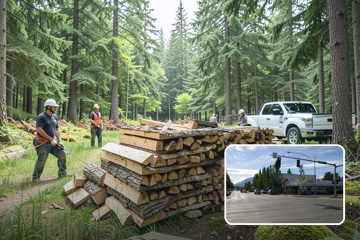 Bundle Firewood in North Bend, King County, WA - Grab-and-go convenience with no stacking required