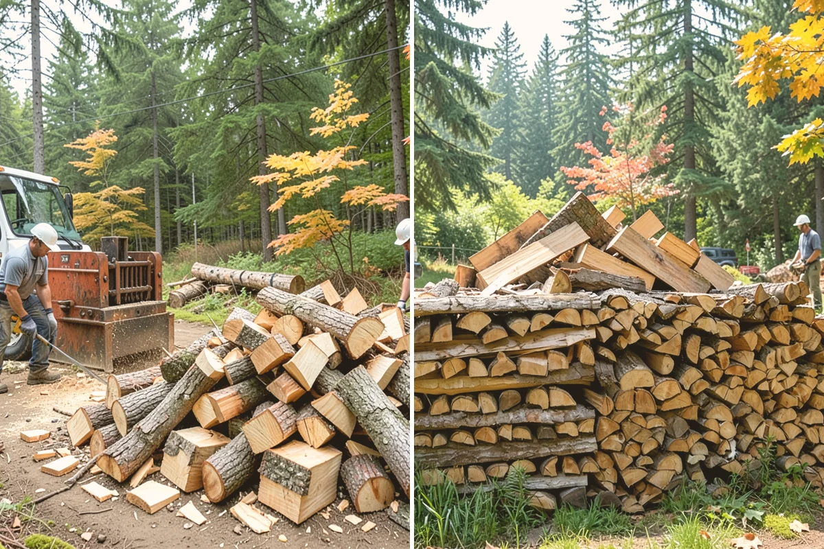 Bundle Firewood in Orting, Pierce County, WA - Choose your bundle count online or by phone