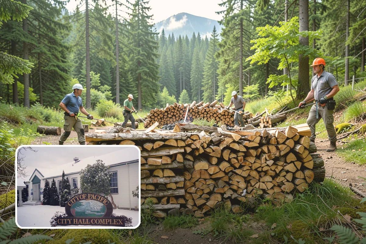 Bundle Firewood in Pacific, King County, WA - Grab-and-go convenience with no stacking required