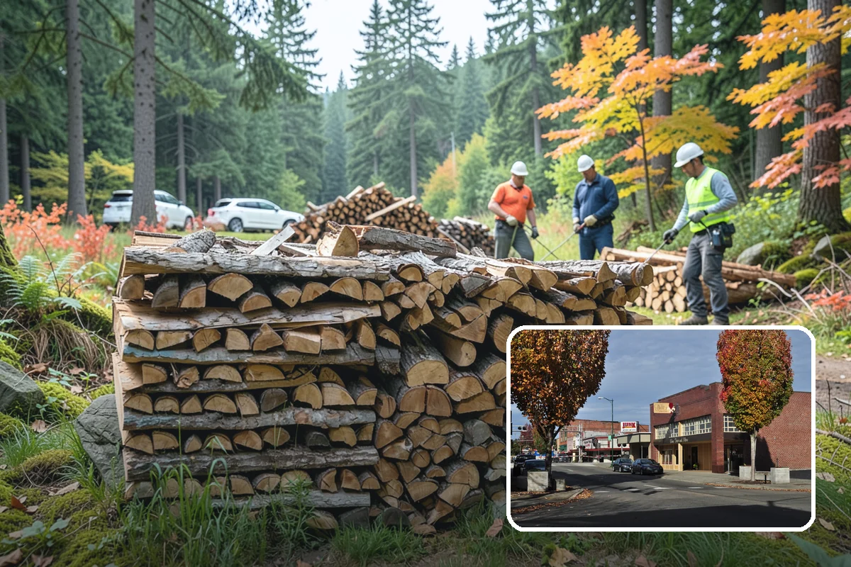 Bundle Firewood in Puyallup, Pierce County, WA - Grab-and-go convenience with no stacking required