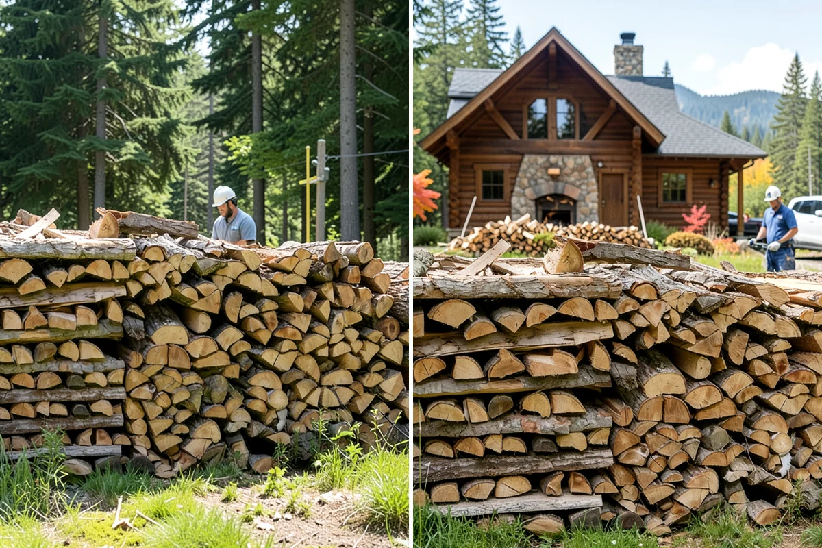Bundle Firewood in Puyallup, Pierce County, WA - Choose your bundle count online or by phone