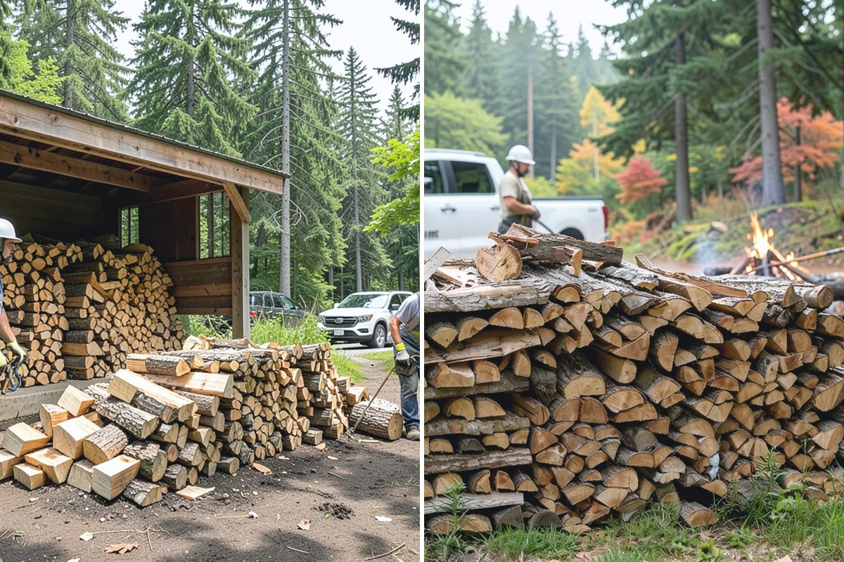 Bundle Firewood in Redmond, King County, WA - Choose your bundle count online or by phone