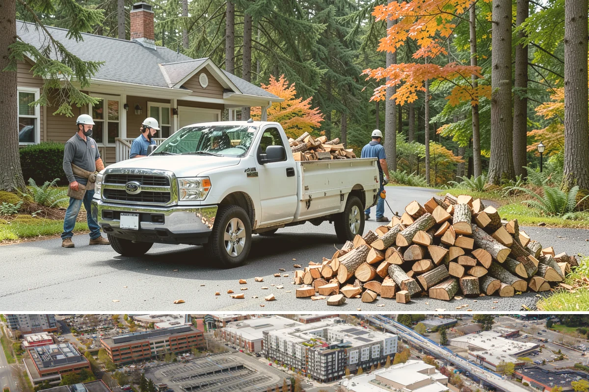 Bundle Firewood in Redmond, King County, WA - Bundles stay popular year-round but move fastest heading into the wet fall and winter burning months.