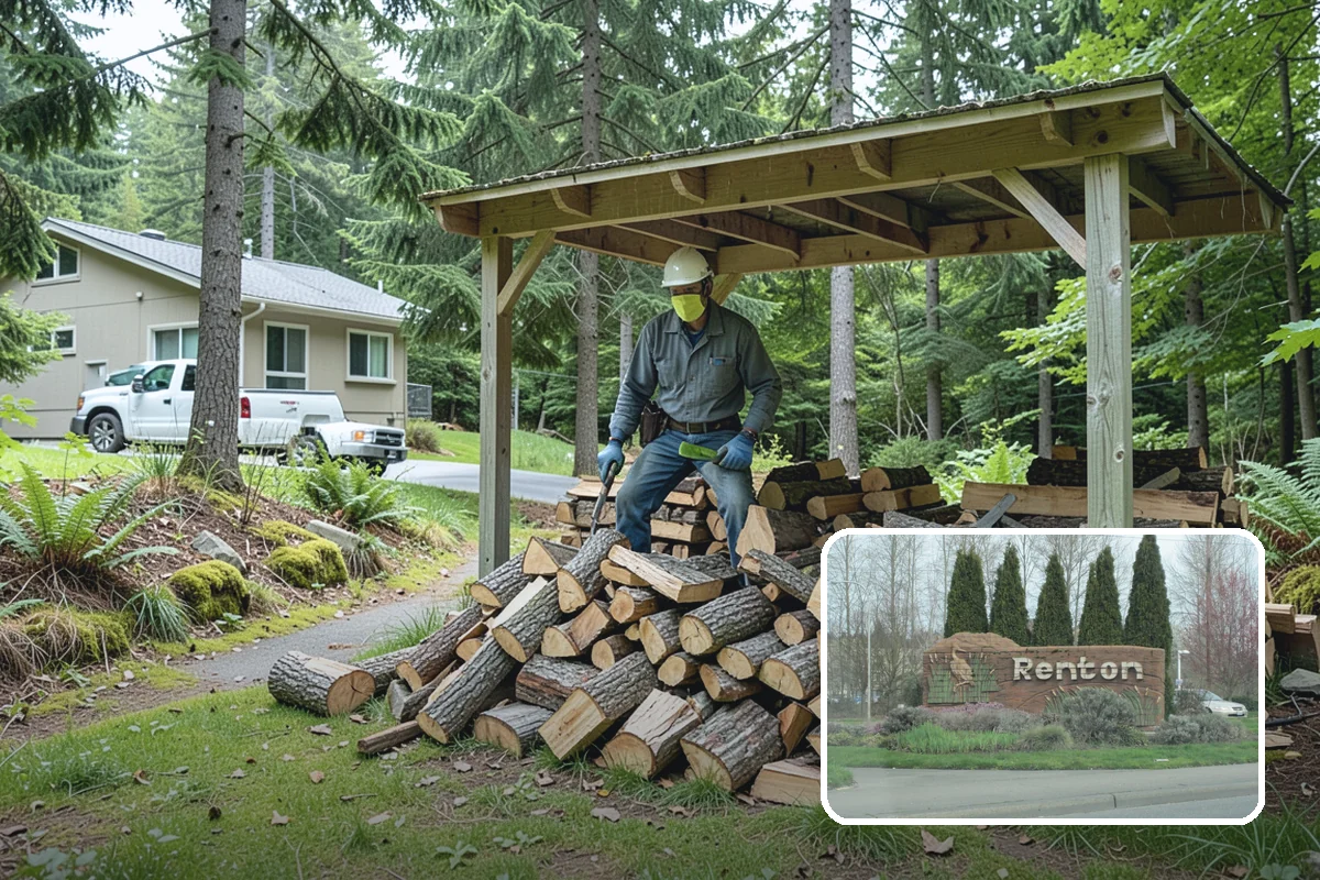 Bundle Firewood in Renton, King County, WA - Grab-and-go convenience with no stacking required