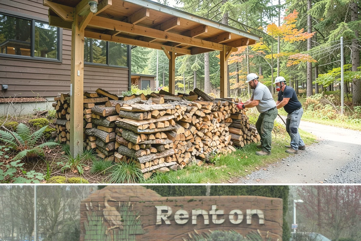 Bundle Firewood in Renton, King County, WA - Bundles stay popular year-round but move fastest heading into the wet fall and winter burning months.