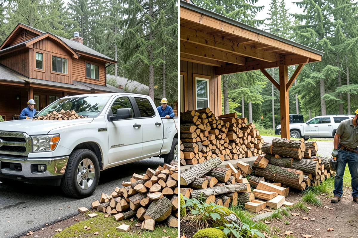 Bundle Firewood in SeaTac, WA - Choose your bundle count online or by phone